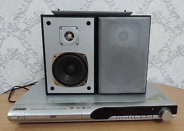 аудио системы: DVD-плеер DENN DYS с акустикой (2 колонки)+караоке Комплект: - — 1