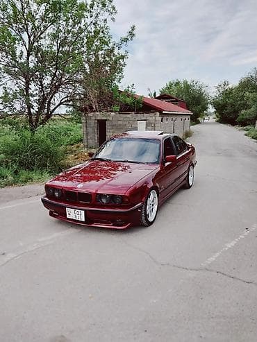 равнодлинный: BMW 5 series: 1992 г., 3 л, Механика, Бензин, Седан — 1