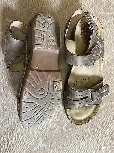 Босоножки, сандалии, шлепанцы: Женские анатомические сандалии Grinshoes - Тип: сандалии на липучках — 3