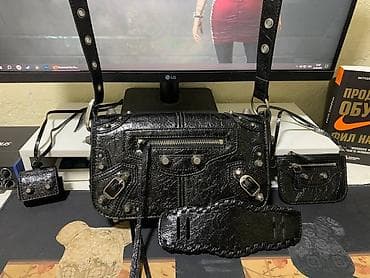 Сумки: Balenciaga Bag, unisex Premium Quality весь комплект, новая, коробки — 1