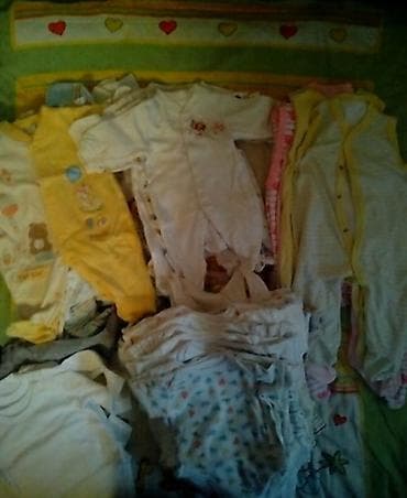 Боди: Боди, цвет - Белый, Б/у — 1