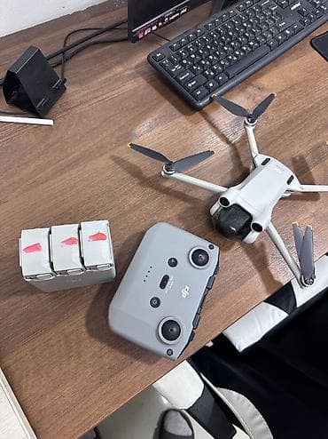 dji dron: DJI MINI 3 PRO сатылат 3-штук батарейка зарядка Сумка Пульт менен — 1