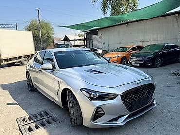 genesis g90 цена: Genesis G70 — спортивный седан бизнес‑класса в серебристом цвете — 2