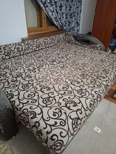 кожаный диван раскладной: Бүктөмө диван — 3