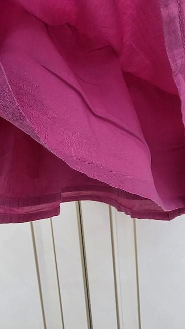 домашние вещи: Детское платье, цвет - Розовый, Б/у — 3