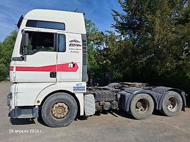 гбо на дизель: Тягач, MAN, 2002 г., Без прицепа — 2