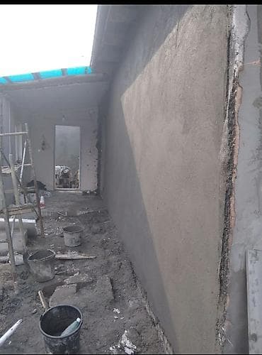 штукатурные работы: Штукатурка стен под маяк стяжка — 6