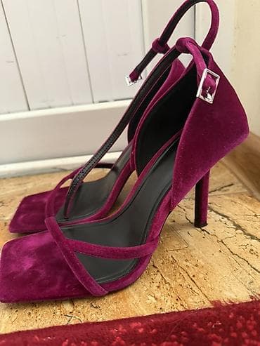 Туфли: Туфли, 37, Zara, Жаңы, түсү - Кызгылт көк, Өзү алып кетүү, Акылуу жеткирүү — 2