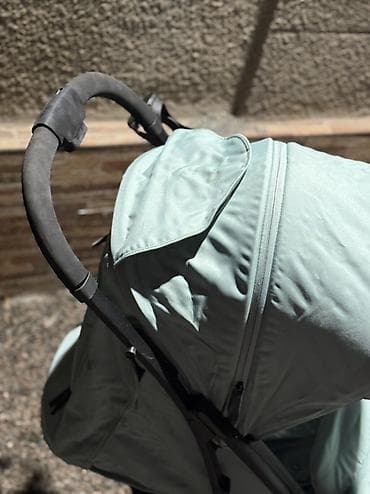 Балдар самокаттары: Прогулочная коляска трость/компакт - Цвет: мятно‑зеленый. - Тип — 4