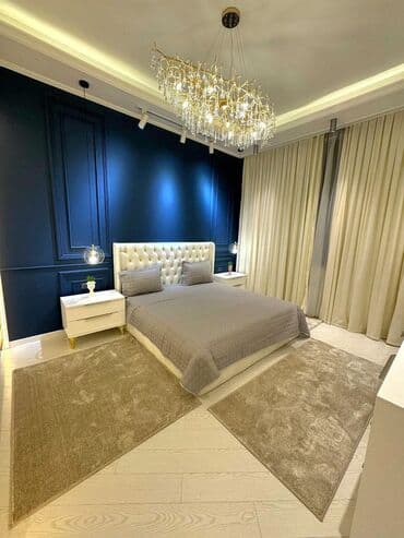 аренда однокомнатной квартиры бишкек: 1 комната, Душевая кабина, Постельное белье, Кондиционер — 23