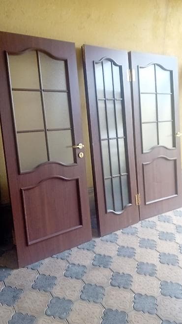 Балконная дверь, Б/у, Глухие
