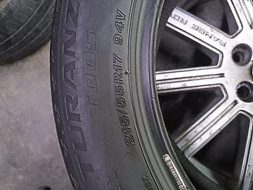 bridgeston: Шины 215 / 55 / R 17, Лето, Б/у, Пара, Легковые, Япония, Bridgestone — 2