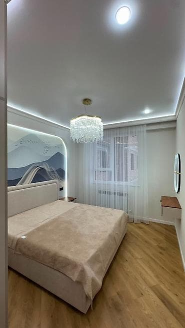 Батирлер: 2 бөлмө, 67 м², Туңгуч мкр Элитка, 5 кабат, Евро оңдоо — 8