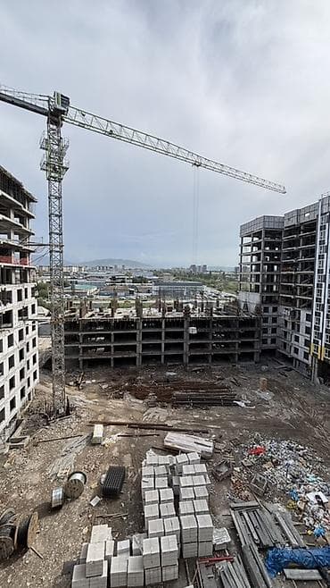 Үй куруучулардан жаңы конуштар: Курулуп жатат, Элитка, Студия, 48 м² — 2