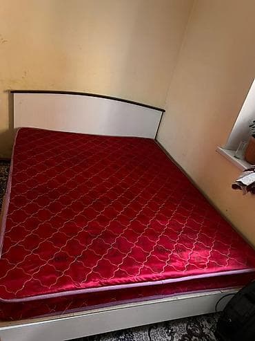 мебель выкуп: Кровать двуспальная с матрасом кровать сатылат матрасы менен баасы — 4