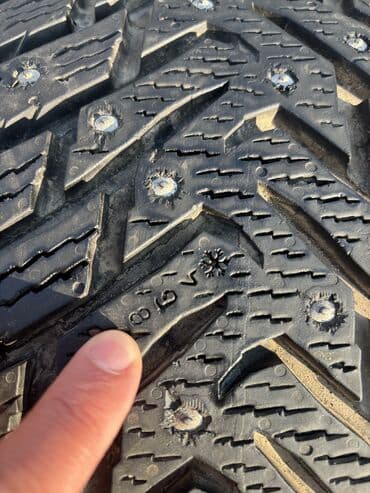 перфорированные тормозные диски: Шиналар 285 / 35 / R 19, Winter stud, Колдонулган, Комплект, Жеңил унаалар, Nokian — 6