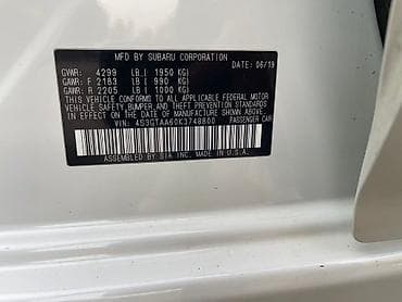 шлем ls2: Subaru Impreza: 2019 г., 2 л, Вариатор, Бензин, Хэтчбэк — 6