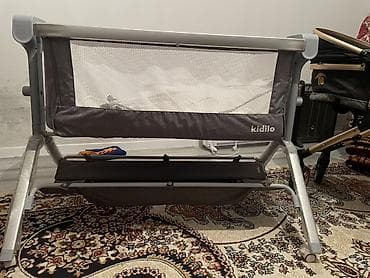 чехол для матрас: Люлька, Колыбель, Металл, цвет - Серый — 2