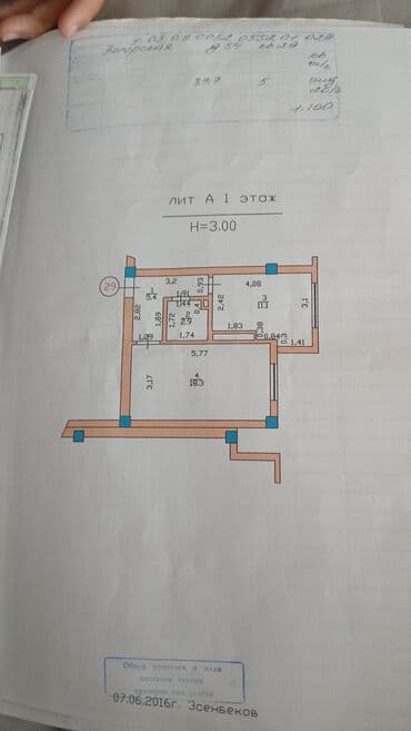 1комнатный квартира сдается: 1 комната, 40 м², Элитка, 1 этаж, Евроремонт — 1
