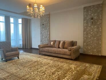 квартира снять на долгий срок бишкек: 3 комнаты, С мебелью полностью — 3
