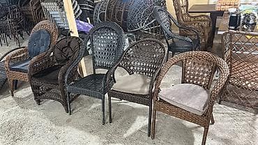 пластмассовые стулья бишкек: Комплект садовой мебели, Диван, Ротанг — 9