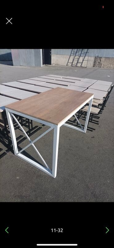 столешница для стола на заказ: ЛОФТ СТОЛ НОВЫЙ На заказ делаем любой размер на ваш дизайн За — 4