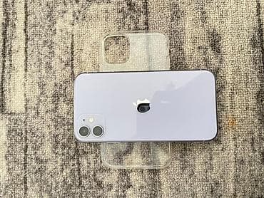 IPhone 11, Б/у, 64 ГБ, Чехол, 74 %