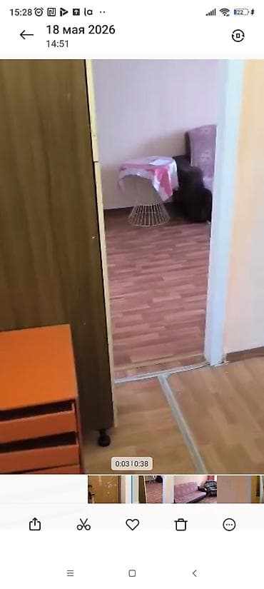 osh flat: 2 комнаты, Риэлтор, Без подселения, С мебелью полностью — 5