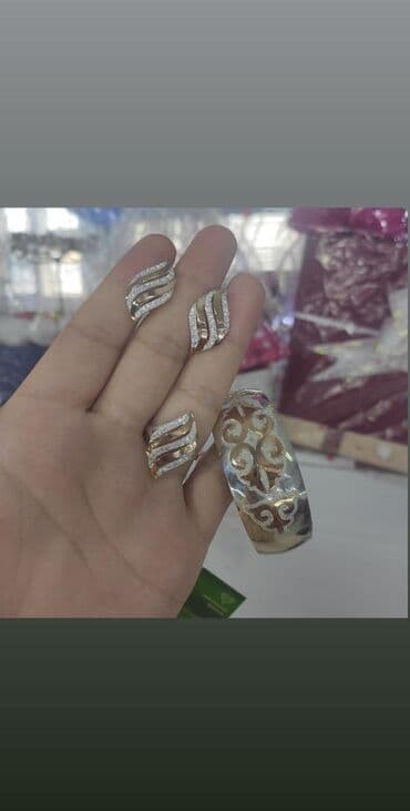 эксклюзивные свадебные пригласительные: Серебряный комплект + Билерик Серебро+ золото 925пробы Камни по — 5