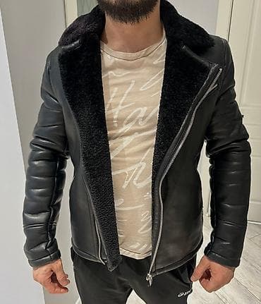 принимаю вещи: Мужская куртка, M, Zara, Б/у, цвет - Черный, Самовывоз, Платная доставка — 1