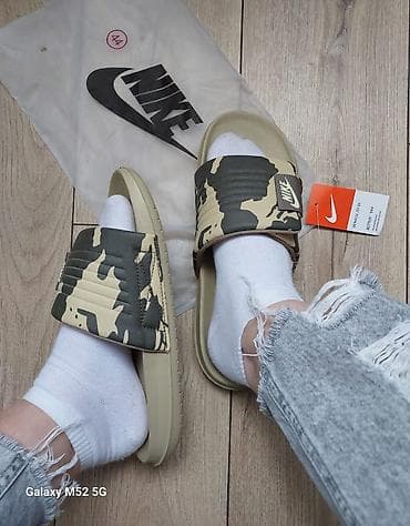 Босоножки, сандалии, шлепанцы: Мужские сандалии, 40, 41, 42, Nike, Новый, цвет - Бежевый, Самовывоз — 5