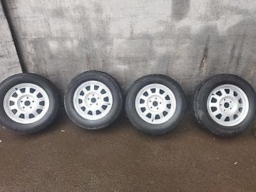 9 5j: Колеса в сборе 205 / 65 / R 15, Лето, Б/у, Комплект, Легковые, Литые, отверстий - 5 — 1