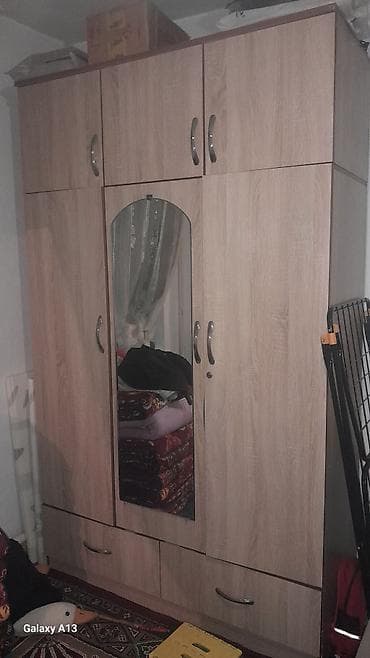 Дом и сад: Шифоньер, шкаф для одежды, Прямой, ЛДСП — 1