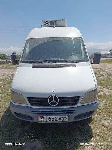 грузовой гигант продажа: Mercedes-Benz Спринтер: 2003 г., 2.7 л, Механика, Дизель, Фургон — 1