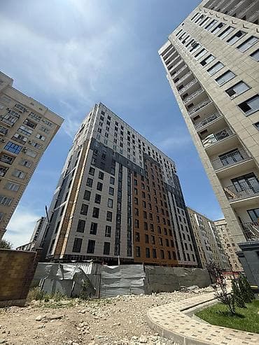 Батирлер: 1 бөлмө, 44 м², Пишпек Жеке план, 13 кабат, ПСО (өз алдынча бүтүрүү) — 5