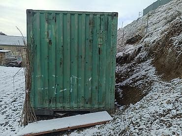 Продажа домов: Бытовой модуль/вагончик с отделкой ОСБ, разделённый на две комнаты — 7