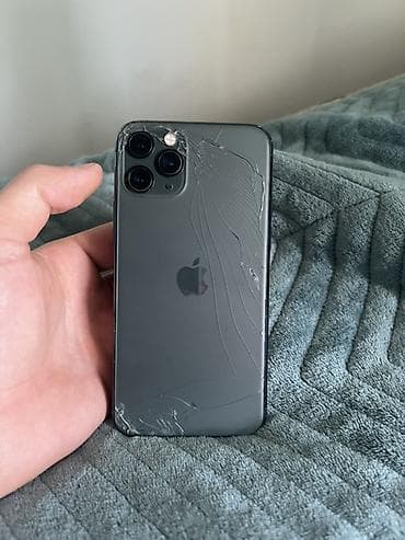айрподс с экраном: IPhone 11 Pro, 256 ГБ, Matte Midnight Green, 100 % — 3