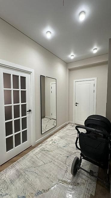 4: 2 комнаты, 74 м², Асанбай мкр Элитка, 4 этаж, Евроремонт — 2