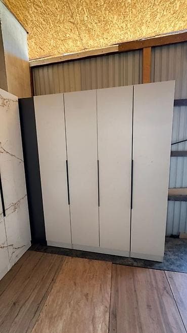 шкаф кийим: Шифоньерлер, кийидер үчүн шкафтар, Түз, ЛДСП — 3