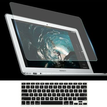 mac safe: Стекло защитное на Макбук 13.3" Air Macbook high-definition tempered — 1