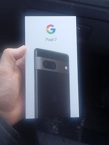 Google Pixel 7, Б/у, 128 ГБ, цвет - Черный, 1 SIM, eSIM