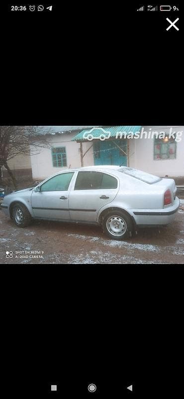е 36: Skoda Octavia: 1998 г., 1.6 л, Ручные, Бензин, Седан — 2