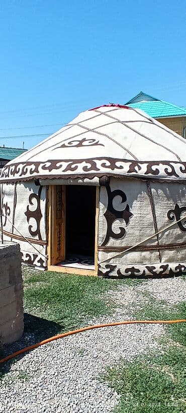 велотренажор бу: Боз үйлөрдү ижаралоо, Каркасы Жыгач, 85 баш, Казан, Идиш-аяк, Полу менен — 8