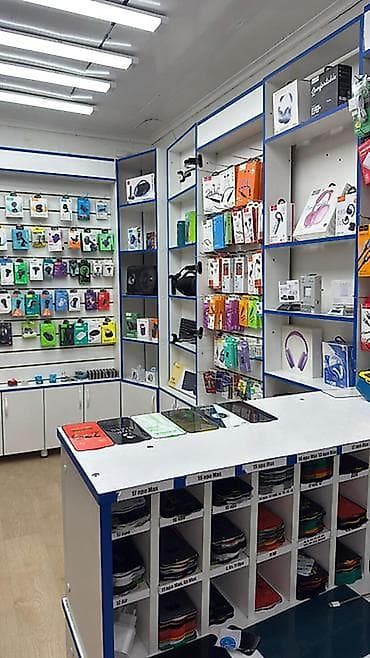 электроника магазин: 8мкр Продается готовый бизнес - моб. аксессуары Площадь: 25м2 — 3