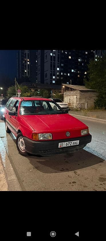 Унаа: Volkswagen Passat Variant: 1991 г., 1.8 л, Кол менен иштөөчү, Бензин, Универсал — 4