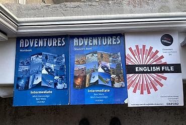 workbook: Б/у Учебные пособия по английскому языку Oxford Solutions, Adventures — 5