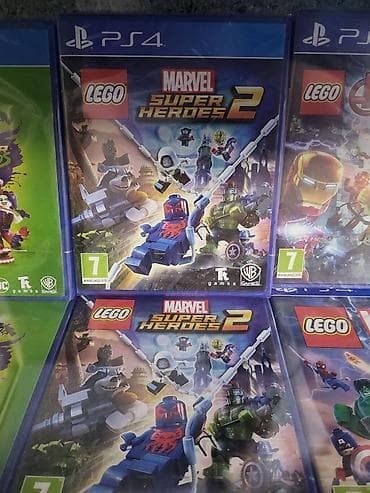 ps 2: Новые запечатанные диски В наличии Lego super heroes 2 На русском — 1