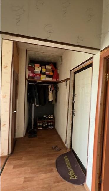 Недвижимость: 2 комнаты, 50 м², Аламедин-1 мкр 105 серия, 5 этаж, Старый ремонт — 4