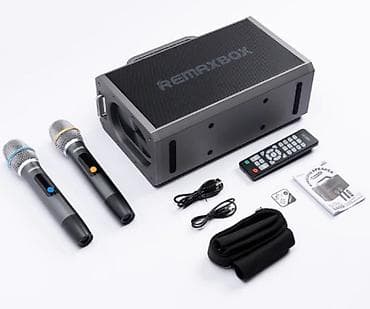 Другая аудиотехника: Колонка с караоке Remax RB-M61 - Формат: портативная акустическая — 1
