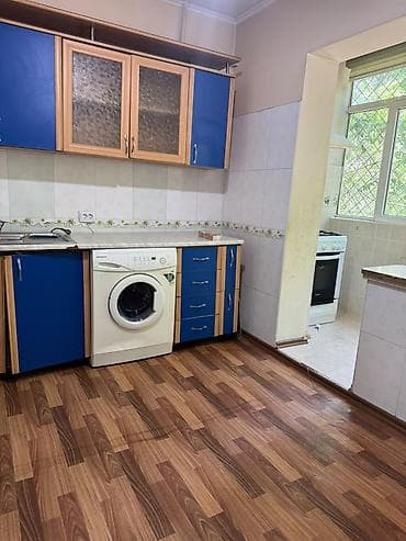 реально: 2 комнаты, 53 м², 106 серия улучшенная, Восток-5 мкр 106 серия улучшенная, 1 этаж, Старый ремонт — 5
